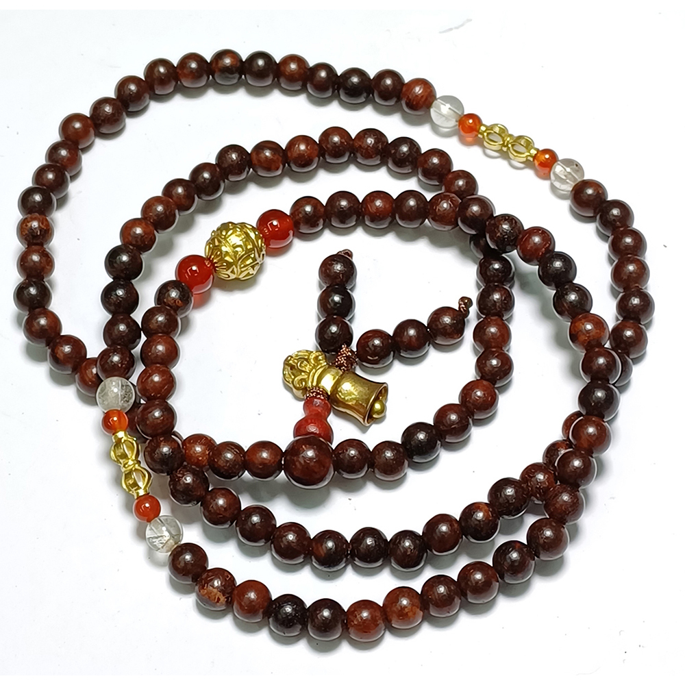 金剛鈴+紫檀108念珠6mm【十方】139048