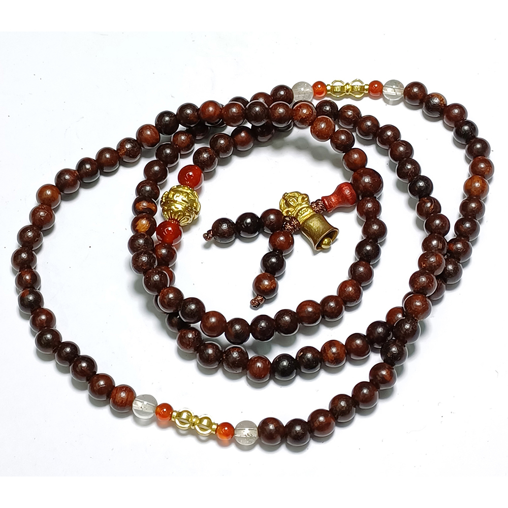 金剛鈴+紫檀108念珠6mm【十方】139048