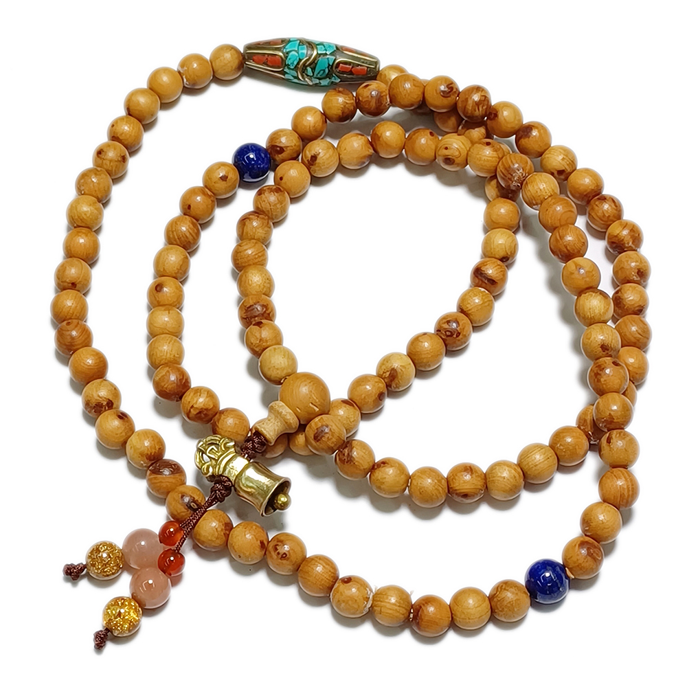 金剛鈴+崖柏108念珠6mm【十方】146256