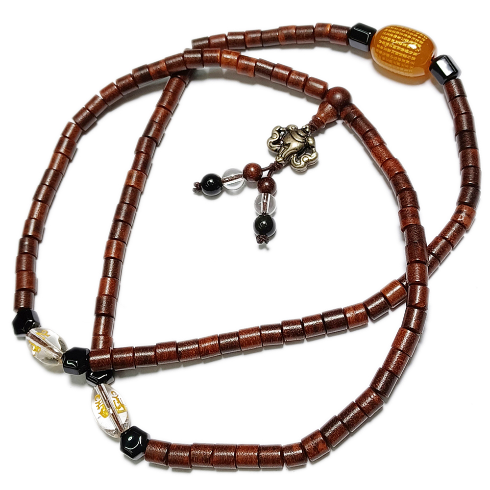 心經+小葉紫檀108念珠5*4mm【十方】150740