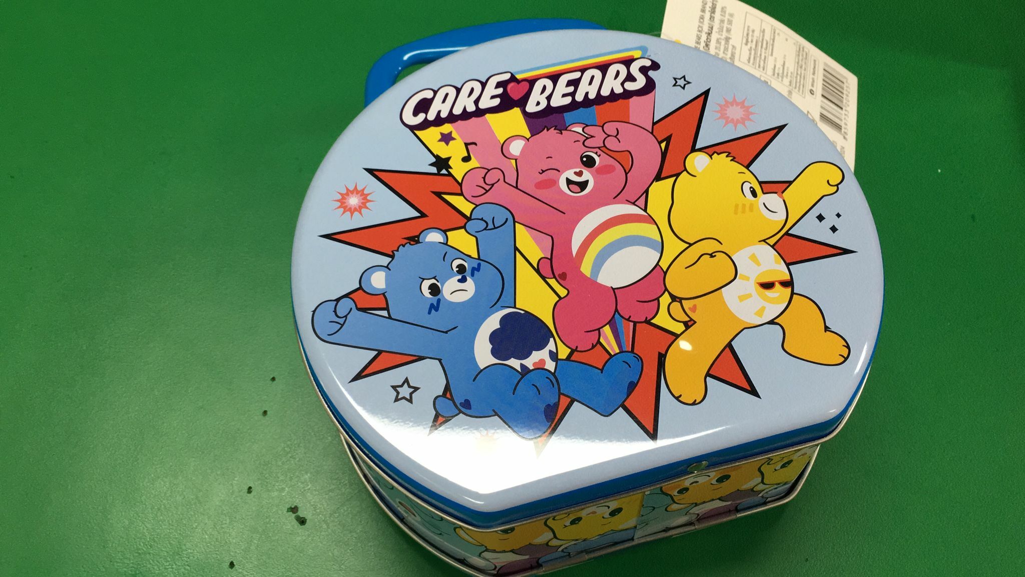 CARE BEAR 收納鐵罐 （清貨價貨品，不設退換）(AT9 562)