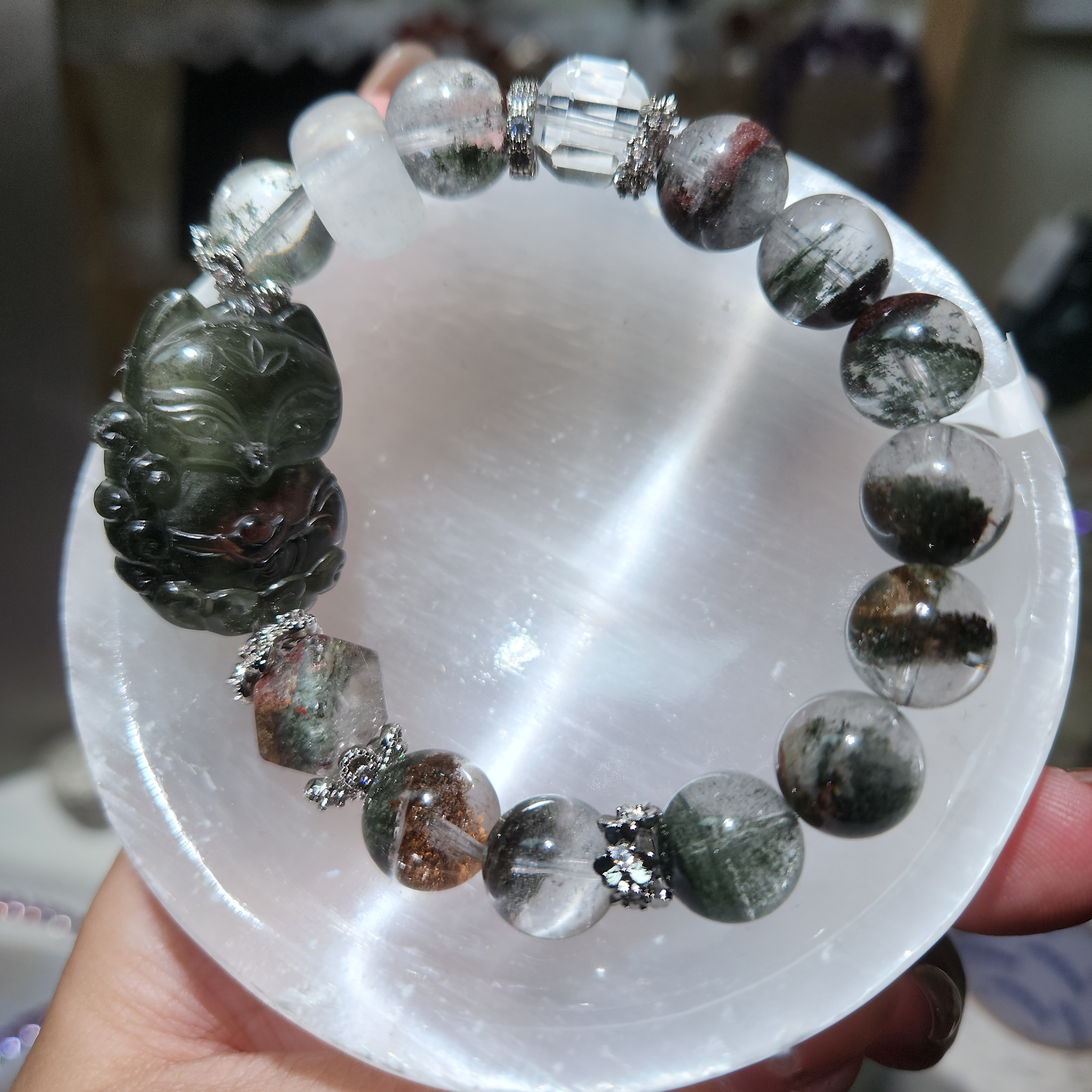 Green Phantom Baby Fox Bracelet