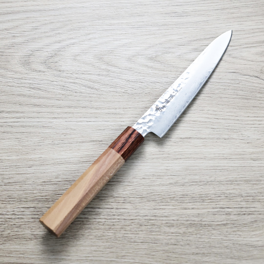 堺孝行 和蔬果刀 150mm VG10鋼 33層鎚目大馬士革