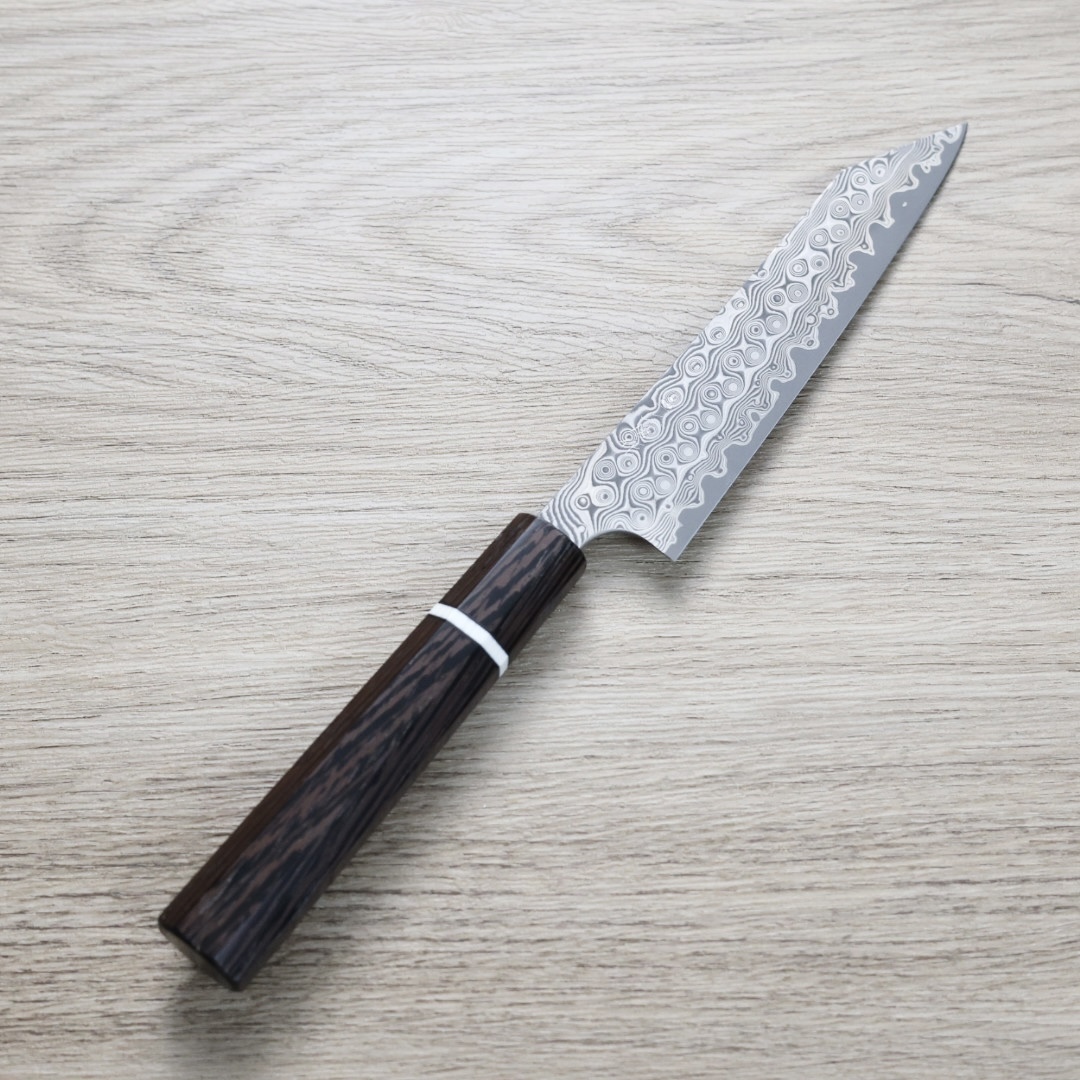 二唐刃物 切付蔬果 150mm SG2粉末HSS鋼 暗紋