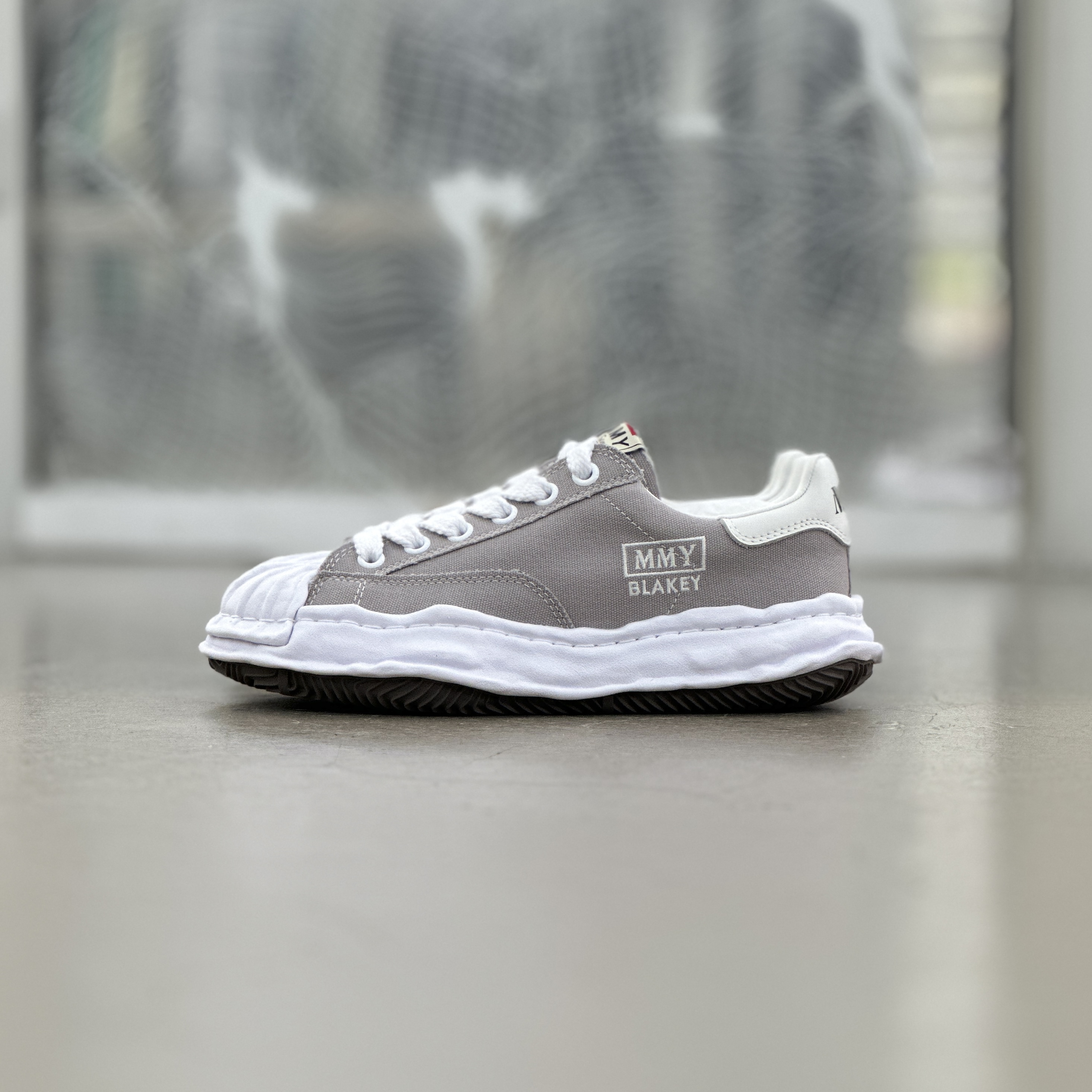 Maison Mihara Yasuhiro Blakey Canvas Low- Gray