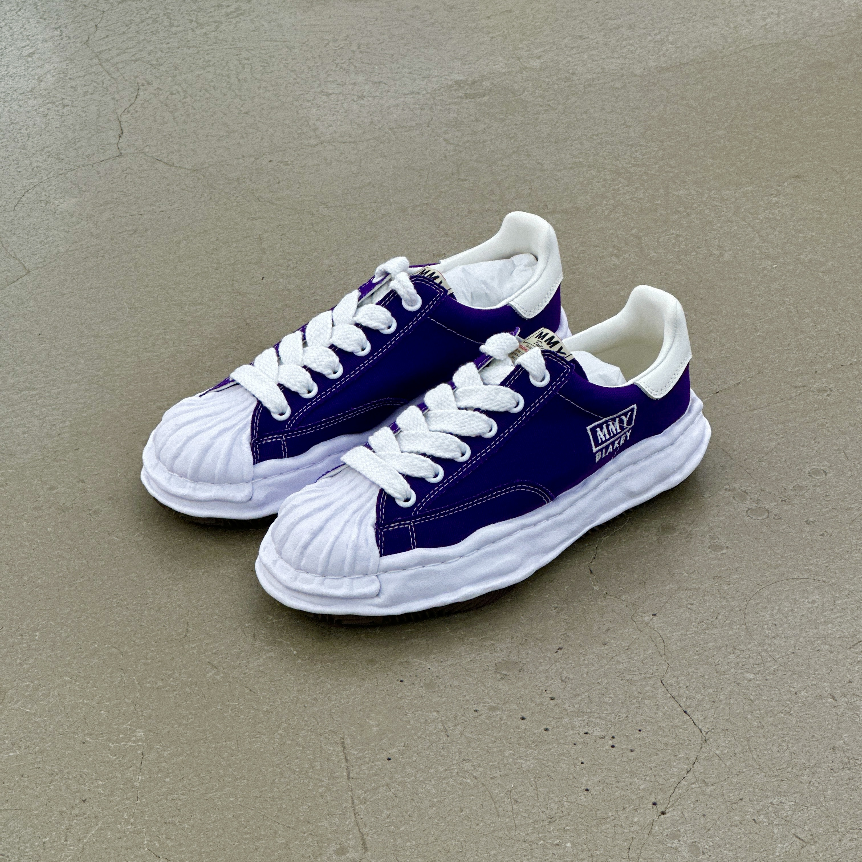 Maison Mihara Yasuhiro Blakey Canvas Low- Purple
