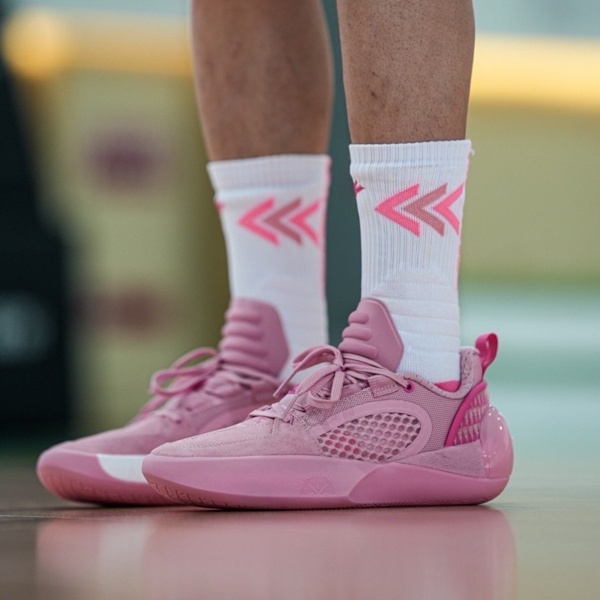 <連線代購商品>李寧 LI-NING Wade All City 12 Encore 'Family Love' 粉色 全城12 實戰籃球鞋【ABAU029-4】偉德 PINKS