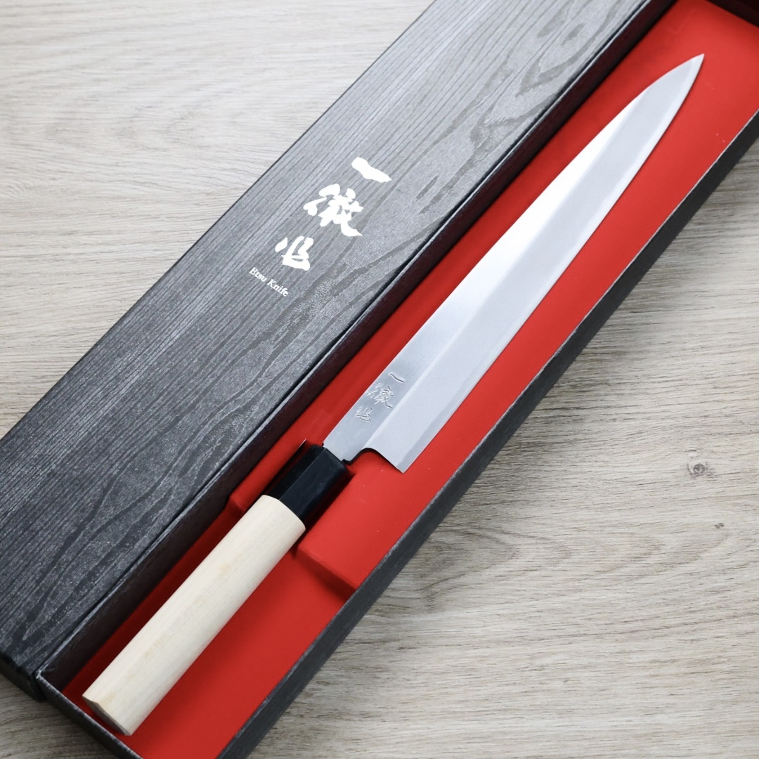 一徹 柳刃 270mm 白紙鋼