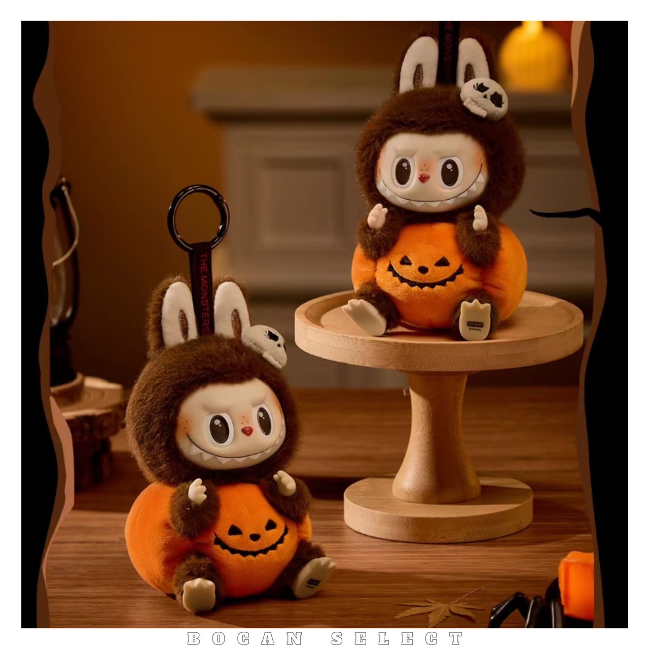 POP MART 泡泡馬特 LABUBU x 萬聖節限定南瓜吊飾