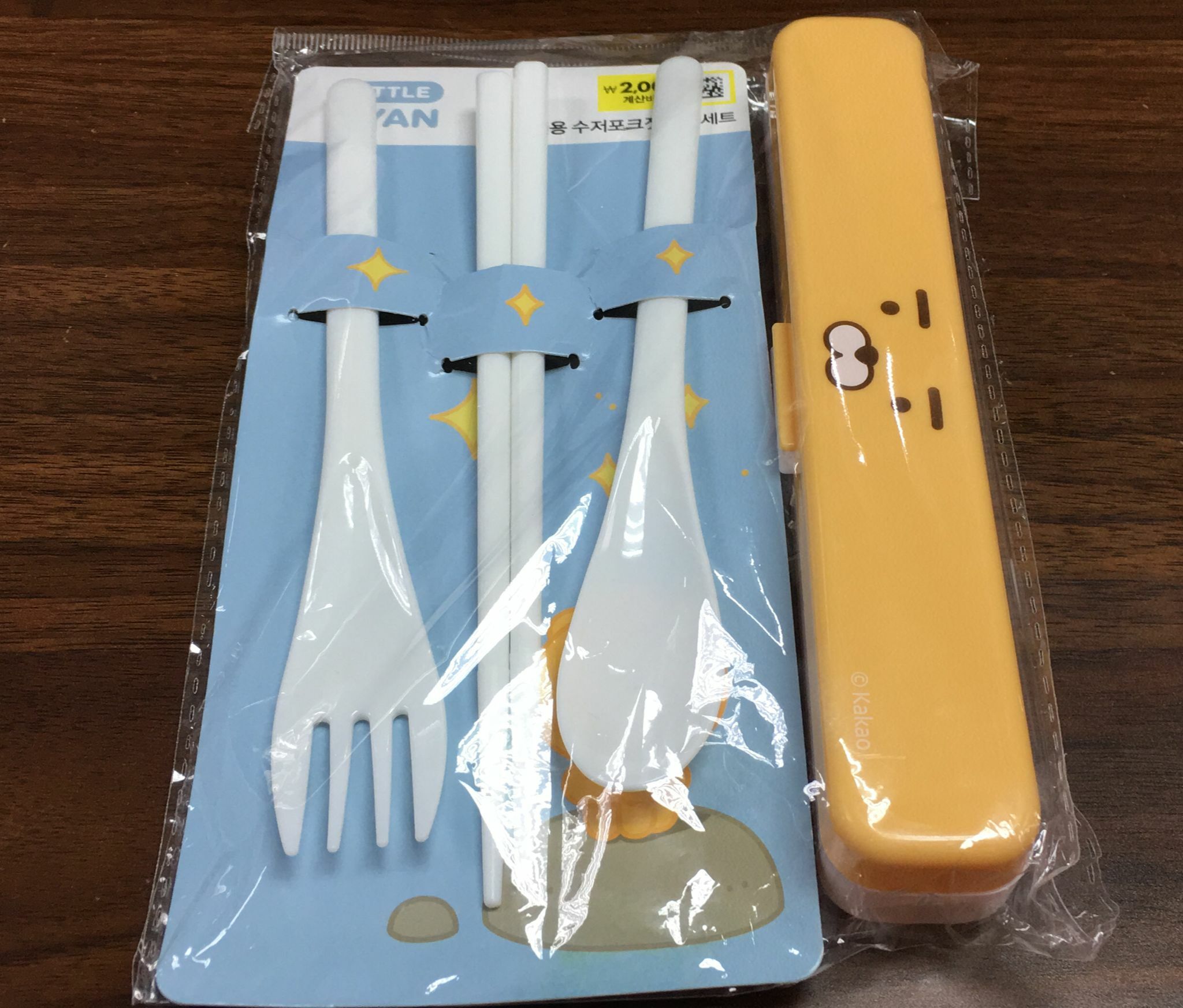 韓國KAKAO FRIENDS 餐具套裝（此為清貨價貨品不設退換） (AT9 572)