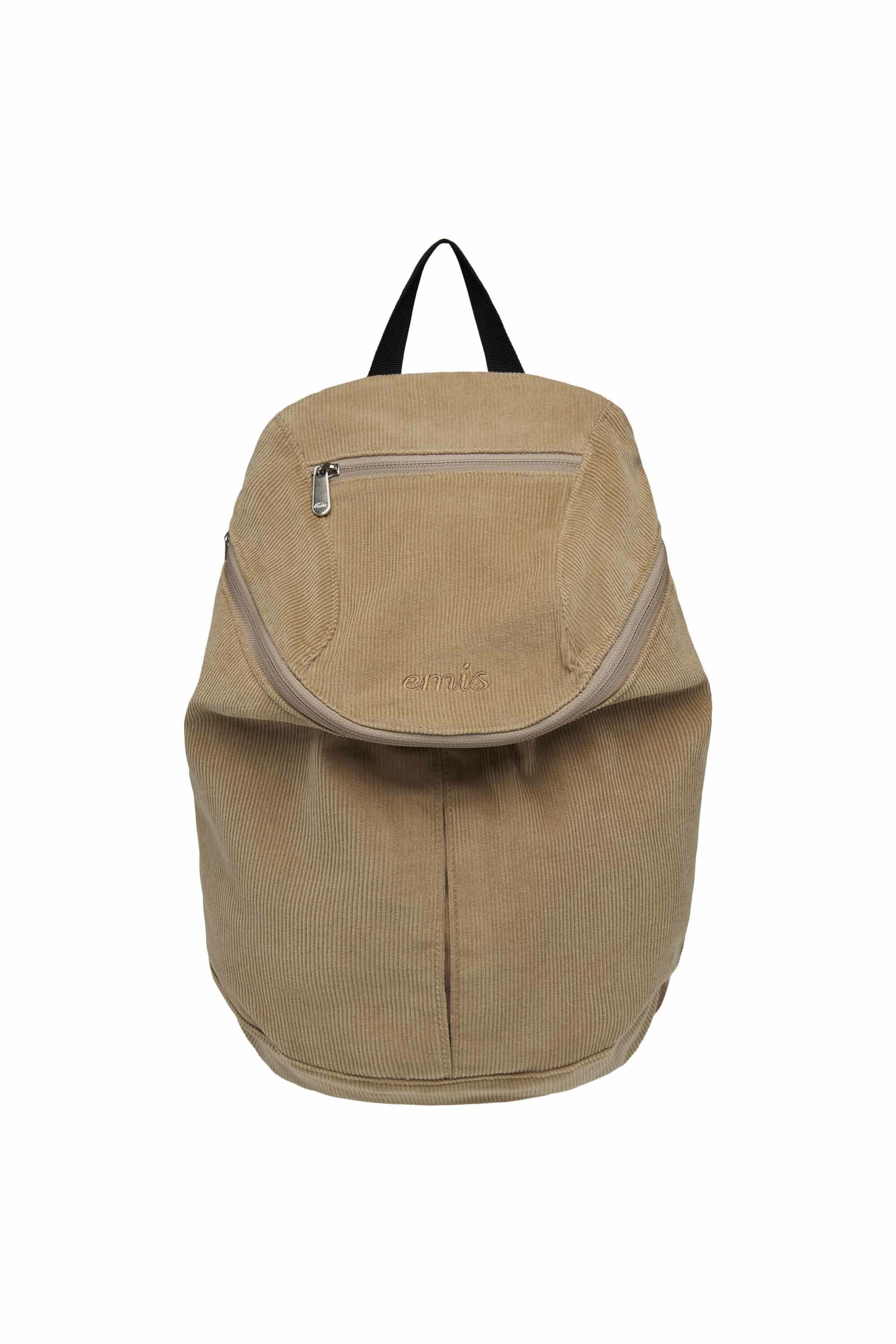 EMIS CORDUROY ZIP AROUND BACKPACK