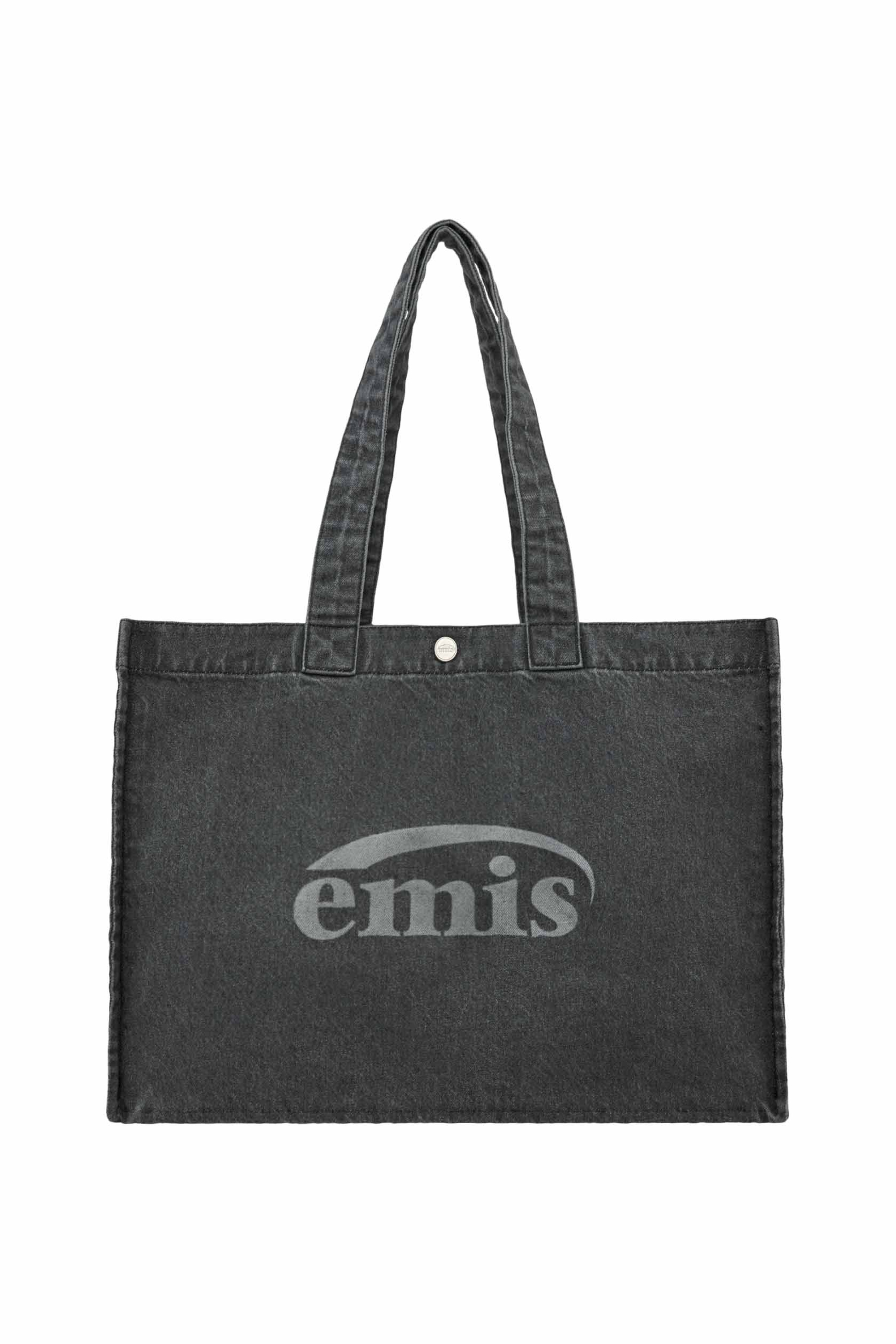 【EMIS】 DENIM BIG SHOPPER BAG /追跡付 EMIS DENIM BIG SHOPPER BAG