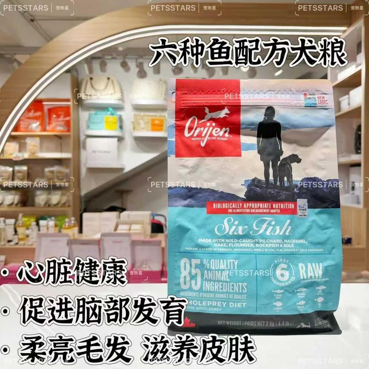 ORIJEN 加拿大渴望 高端无谷犬粮 全犬（大粒） 2KG / 11KG