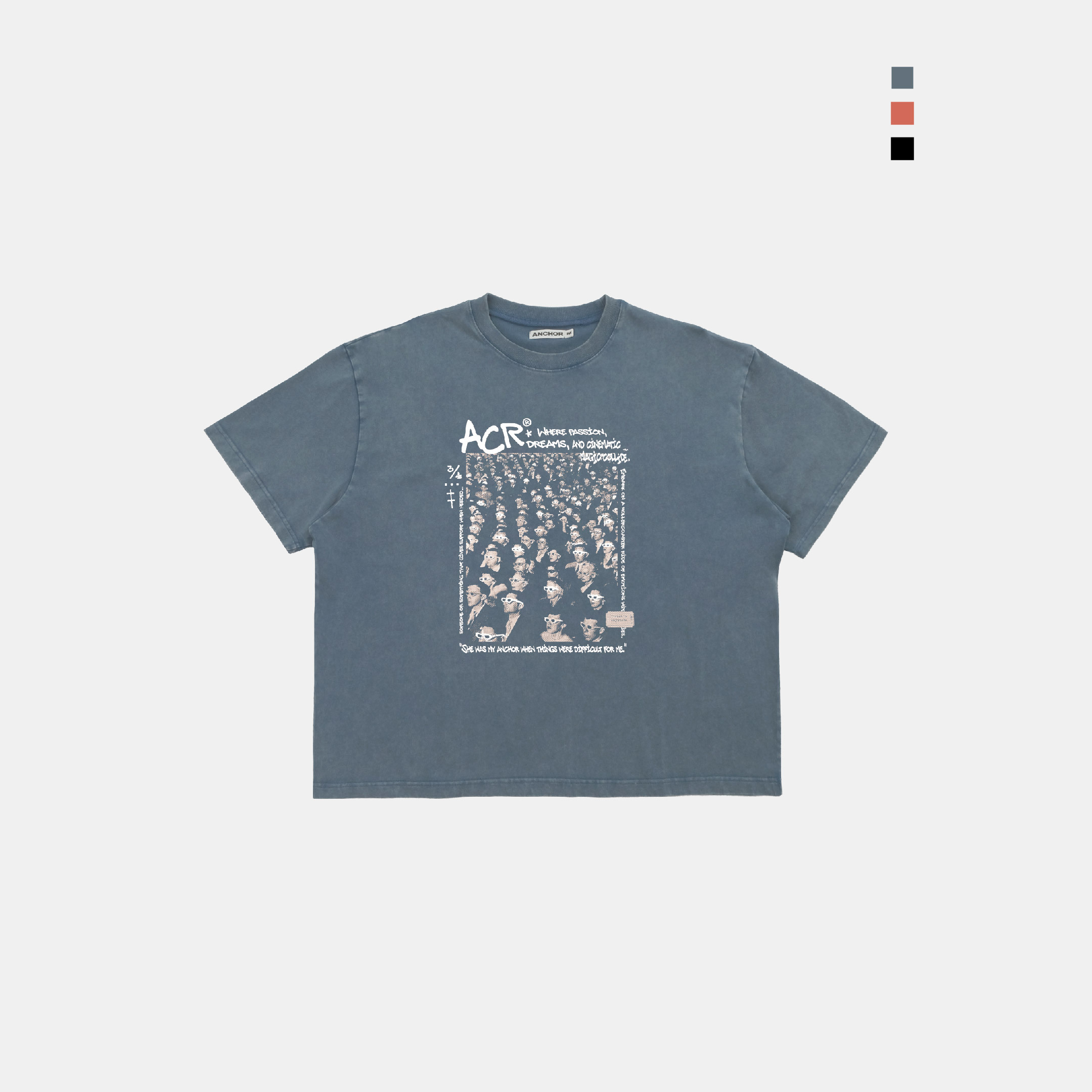 ACR A-19 萬人電影院 假日 時光 懷舊 短T 短袖