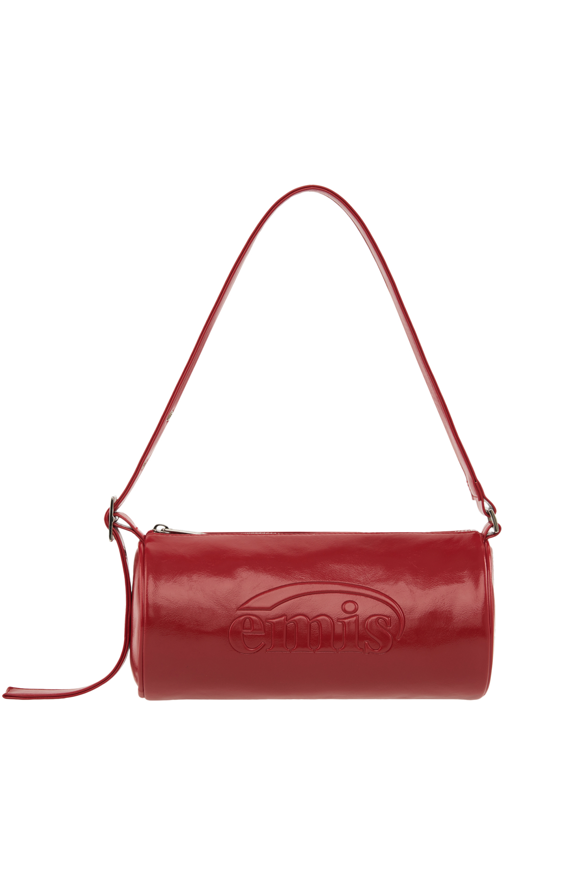【EMIS】 EMBOSSED BARREL BAG /追跡付 EMBOSSED BARREL BAG-BLACK - EMIS