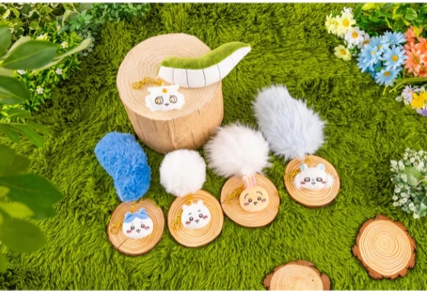 KTQ STORE ‧ 日本 Chiikawa 吉伊卡哇 尾巴吊飾 鑰匙圈 五款