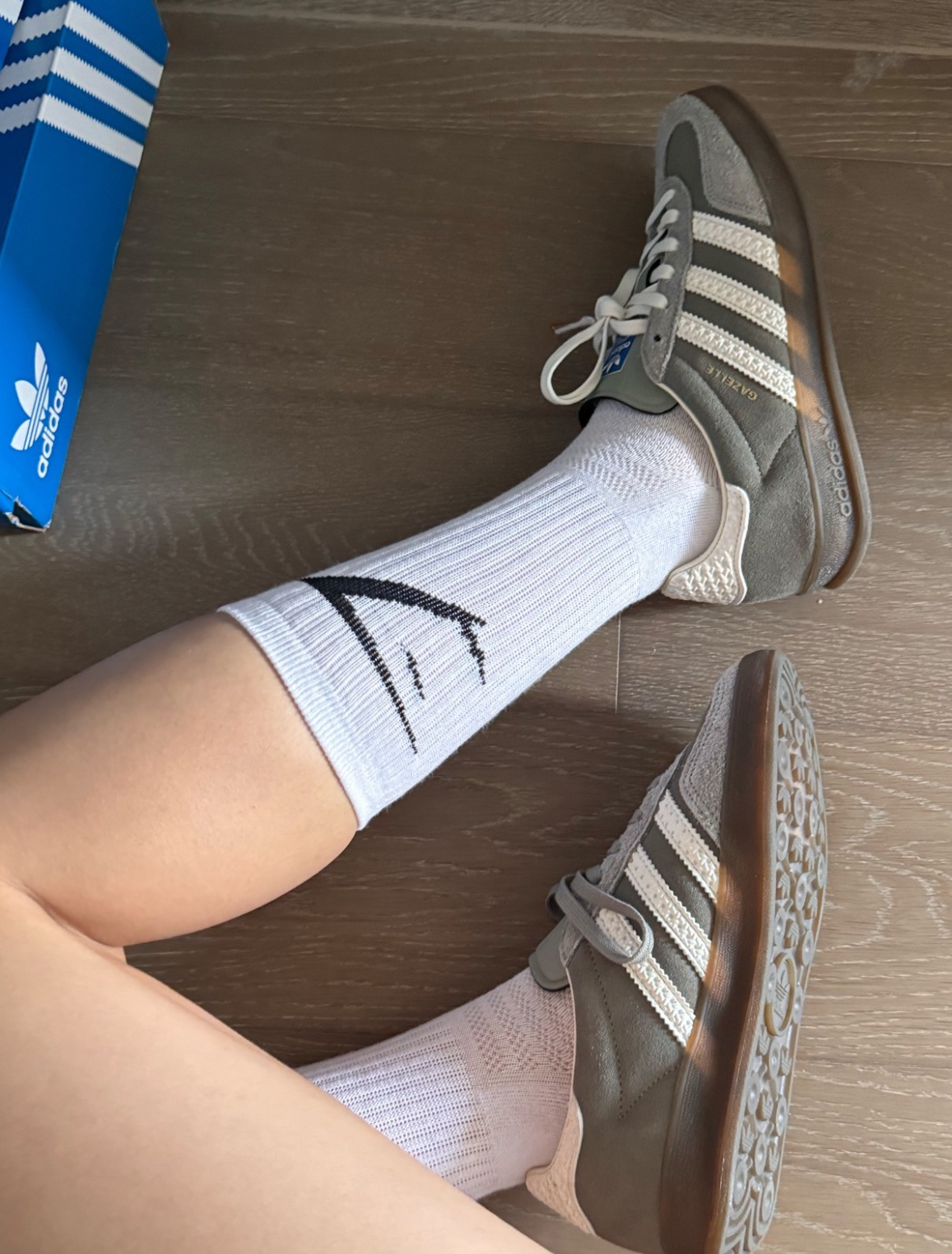 【APAIR】預購 Adidas Originals Gazelle 麂皮復古鞋 鐵灰 IF1807