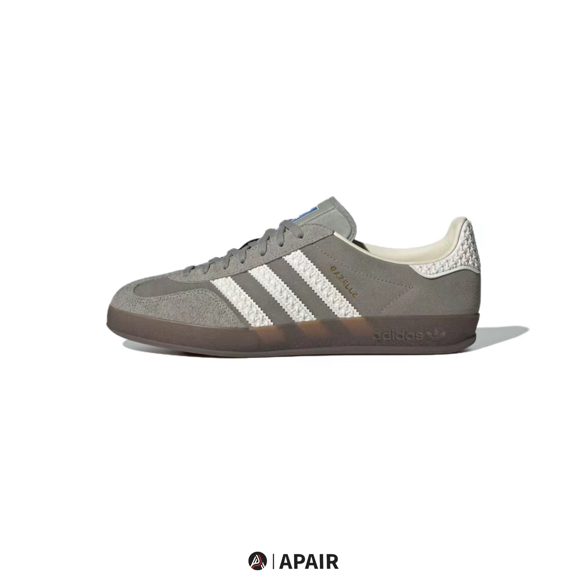 【APAIR】預購 Adidas Originals Gazelle 麂皮復古鞋 鐵灰 IF1807