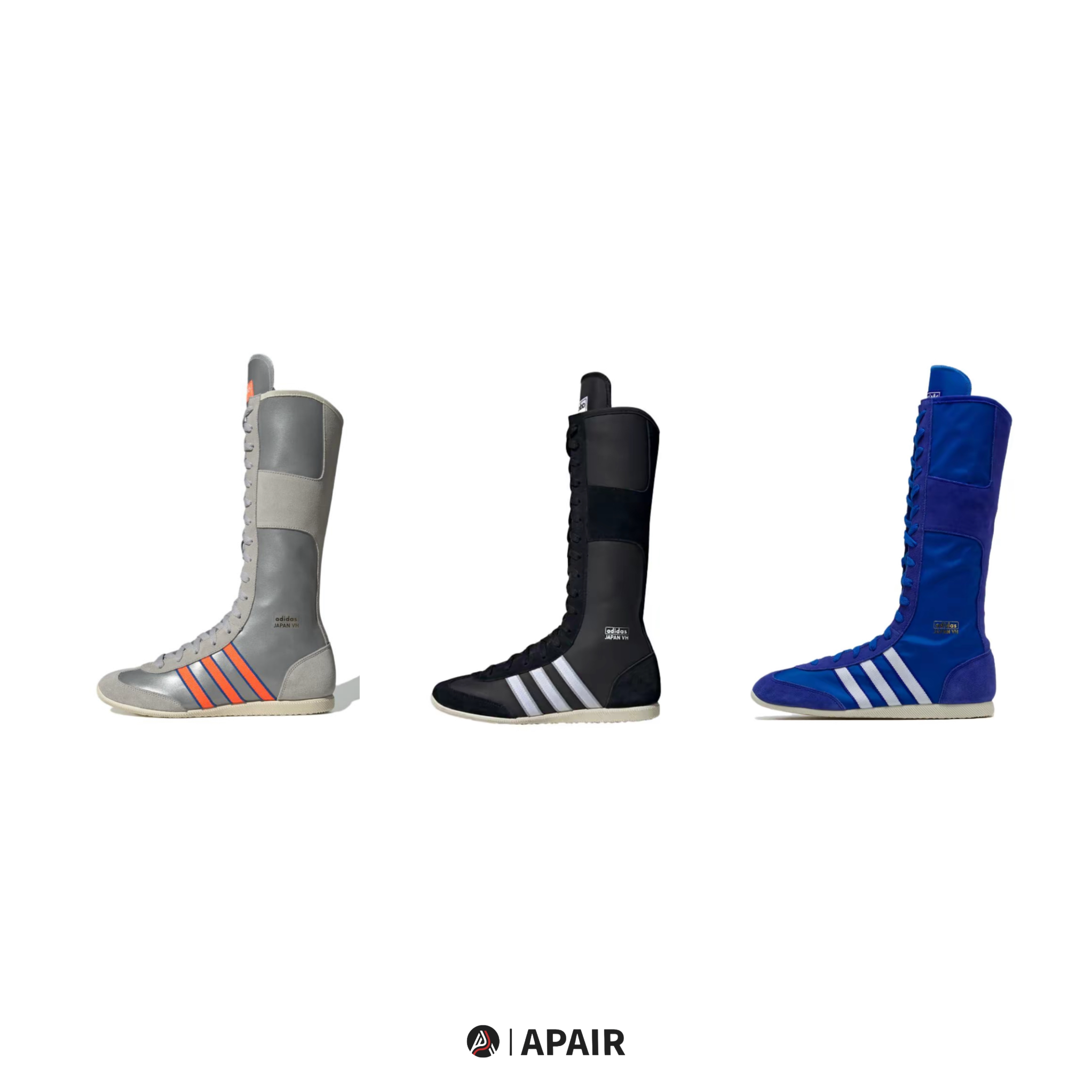 【APAIR】預購 Adidas Originals JAPAN VH W 復古運動長靴 拳擊靴造型 IF9636/IE3928/IH0230
