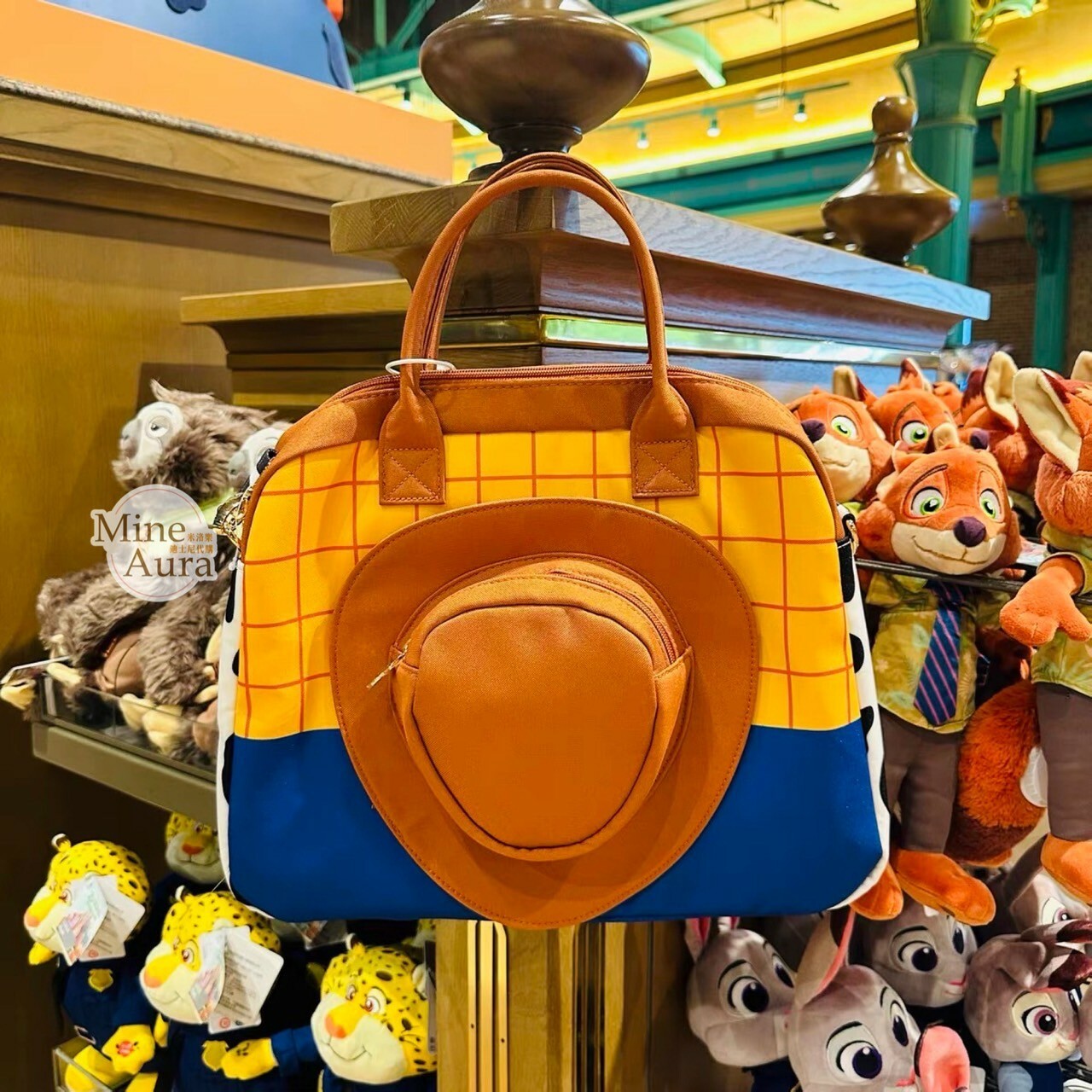 胡迪 Woody 牛仔帽 造型 手提包 托特包 玩具總動員 Toy Story -上海迪士尼樂園
