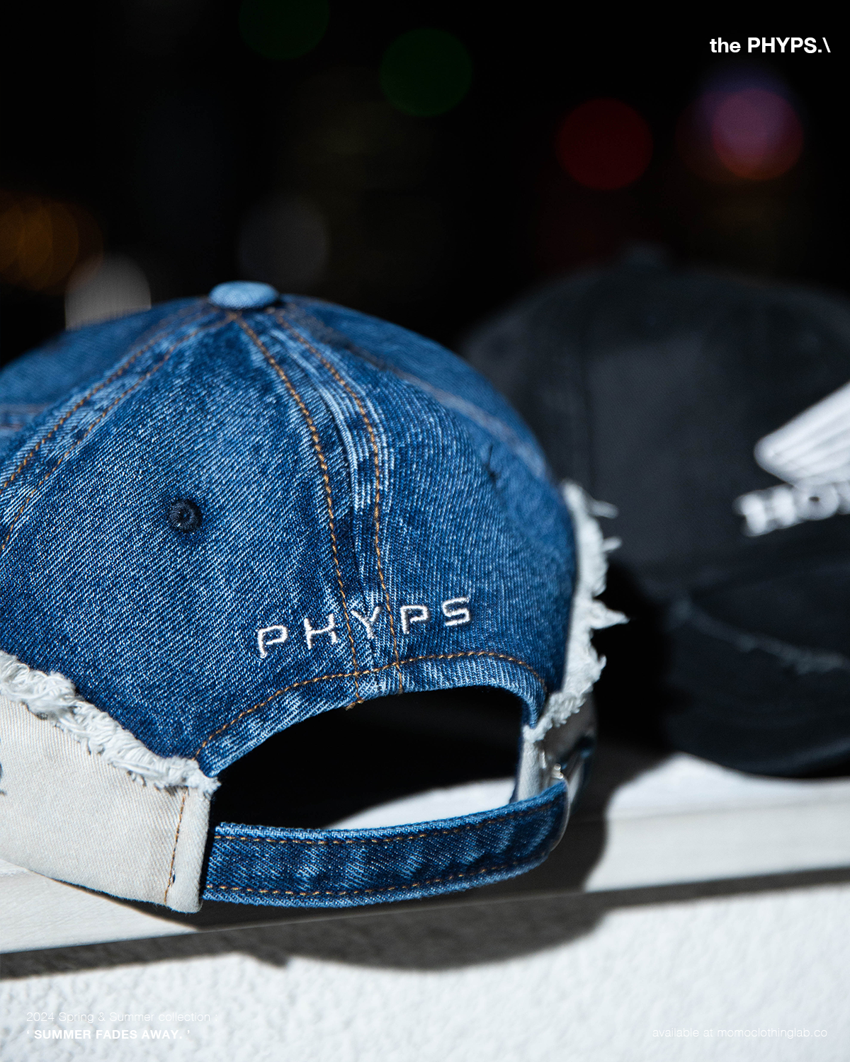 PHYPS DEPT x HONDA Vintage Cutoff Cap 破壞牛仔 老帽 2色