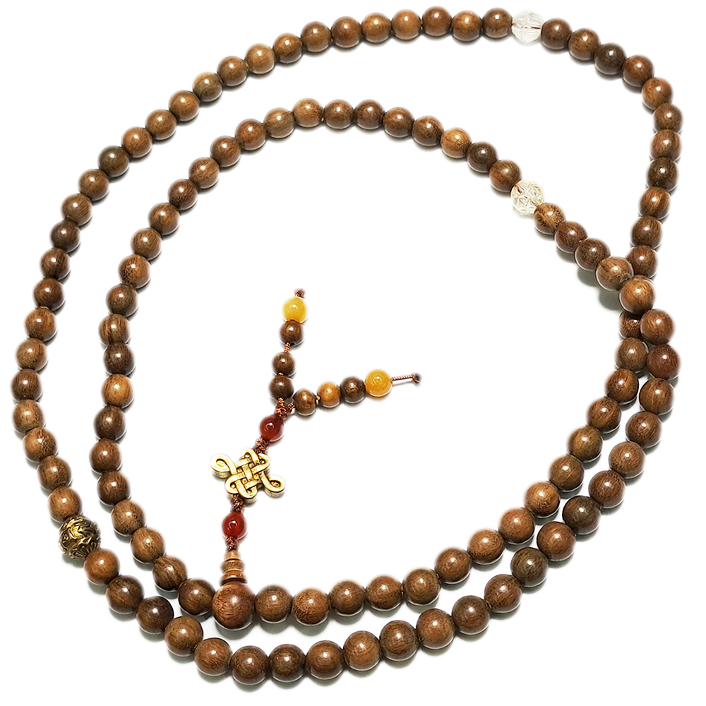 金吉祥&綠檀108念珠7mm【十方】130568