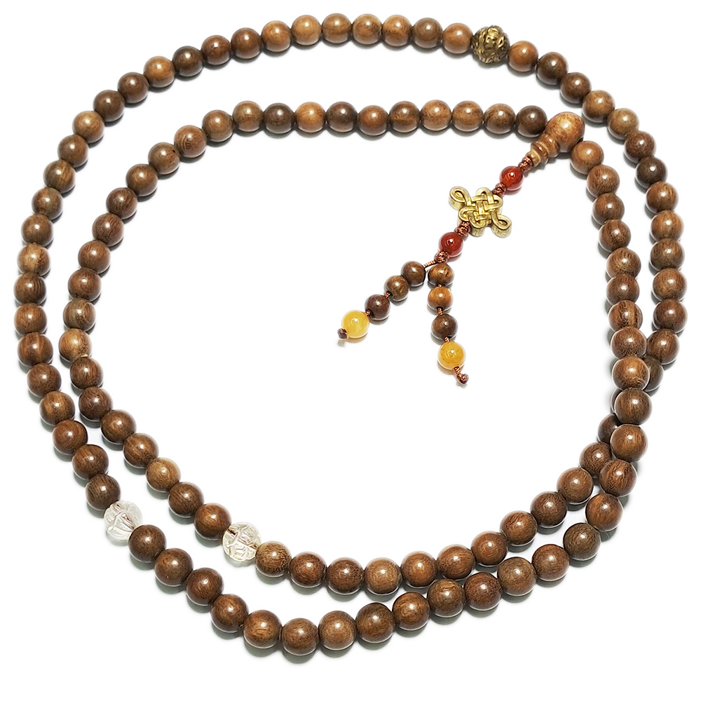 金吉祥&綠檀108念珠7mm【十方】130568