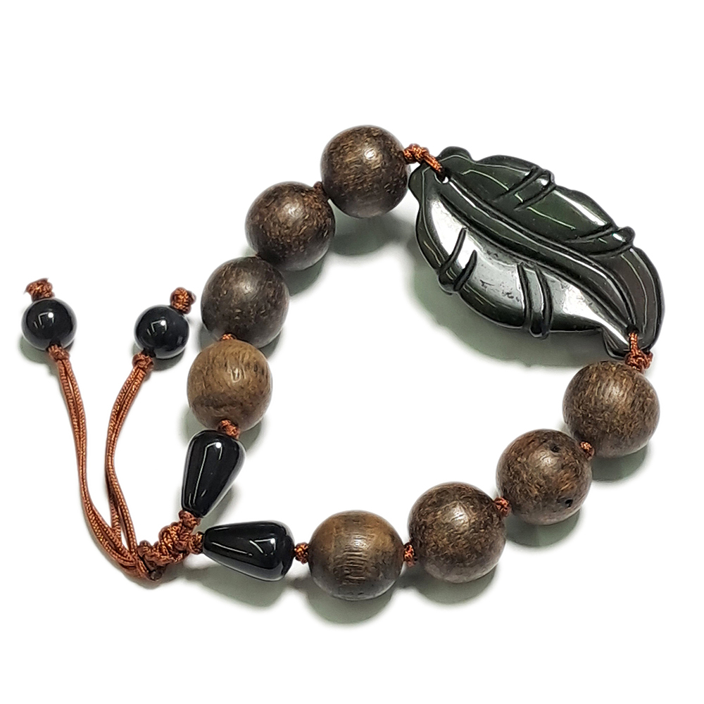  貔貅沉香木手珠13mm【十方】134061