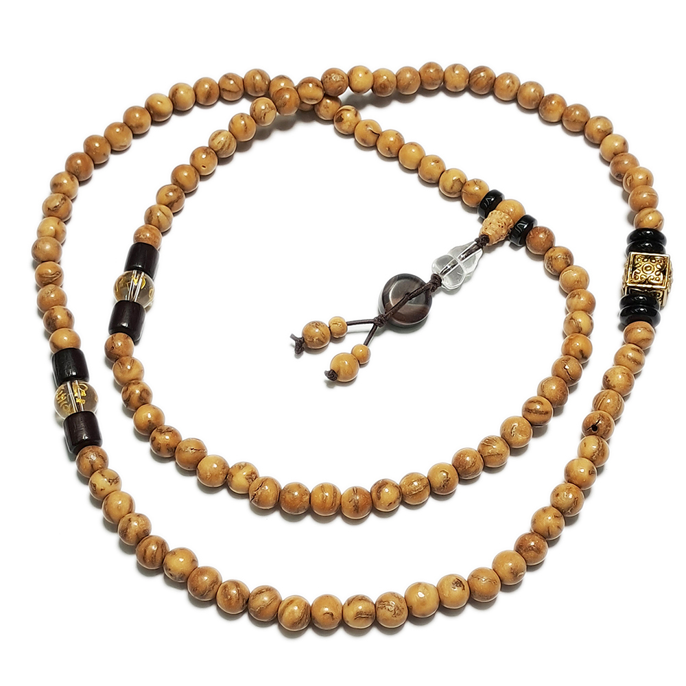 葫蘆(水晶)+六道菩提108念珠7mm【十方】139427