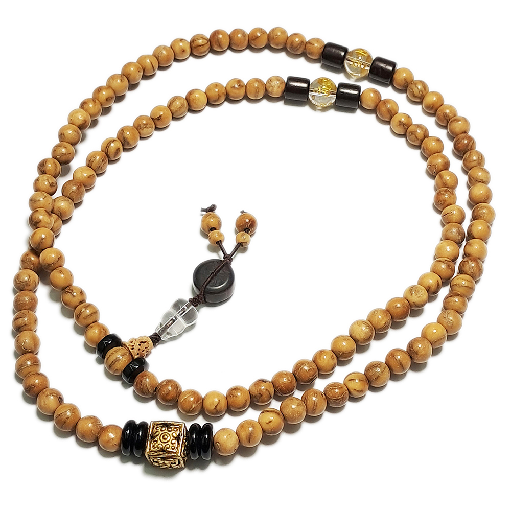 葫蘆(水晶)+六道菩提108念珠7mm【十方】139427