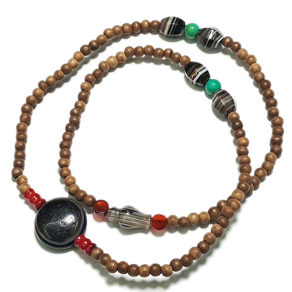 藥師珠+沉香108念珠4mm【十方】139618