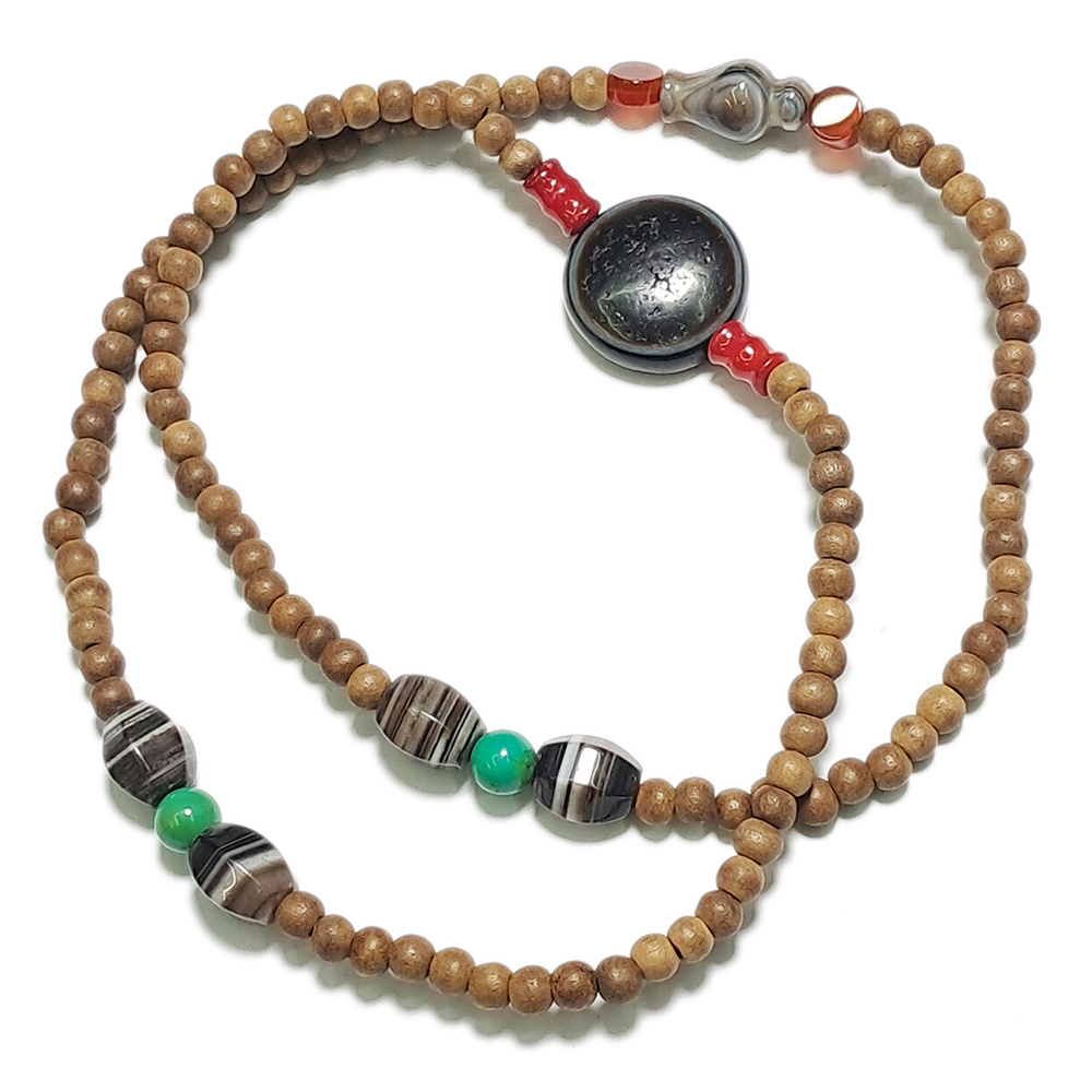 藥師珠+沉香108念珠4mm【十方】139618