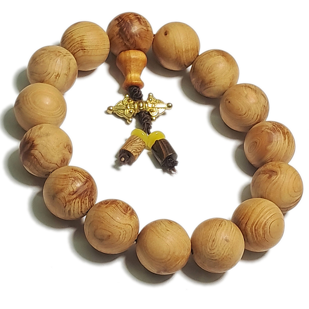 金剛杵+崖柏手珠15mm【十方】140716