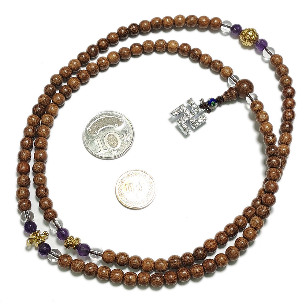 卍+越南沉香木108念珠6mm【十方】141277