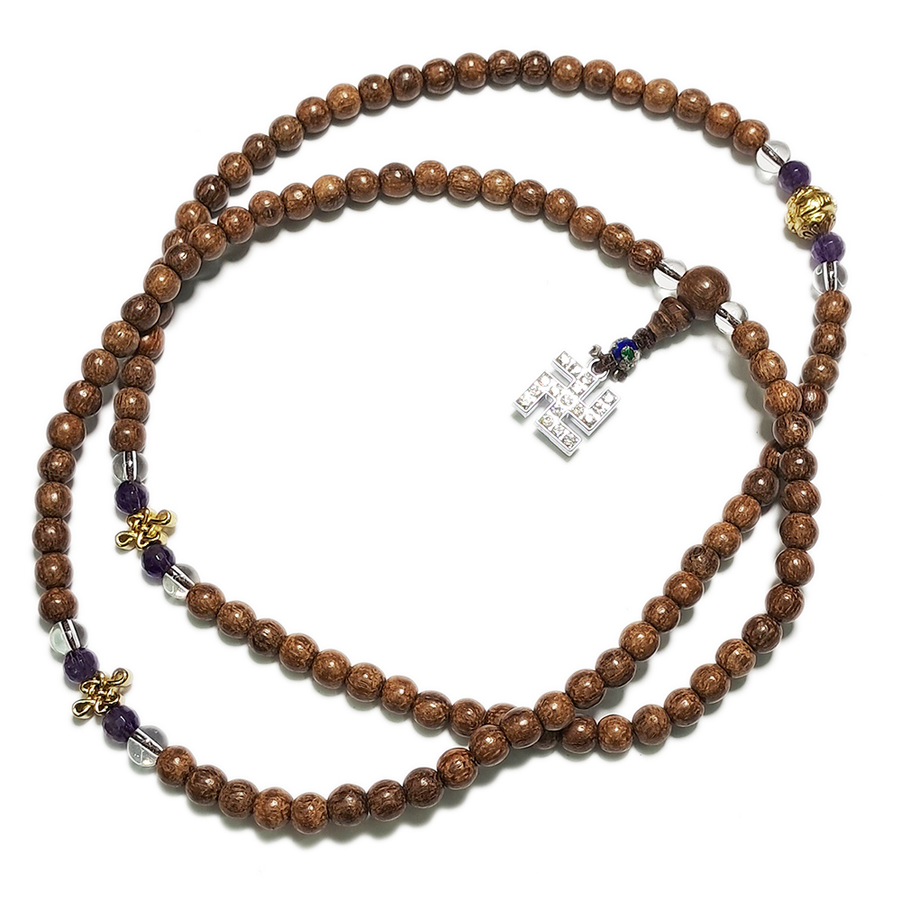 卍+越南沉香木108念珠6mm【十方】141277