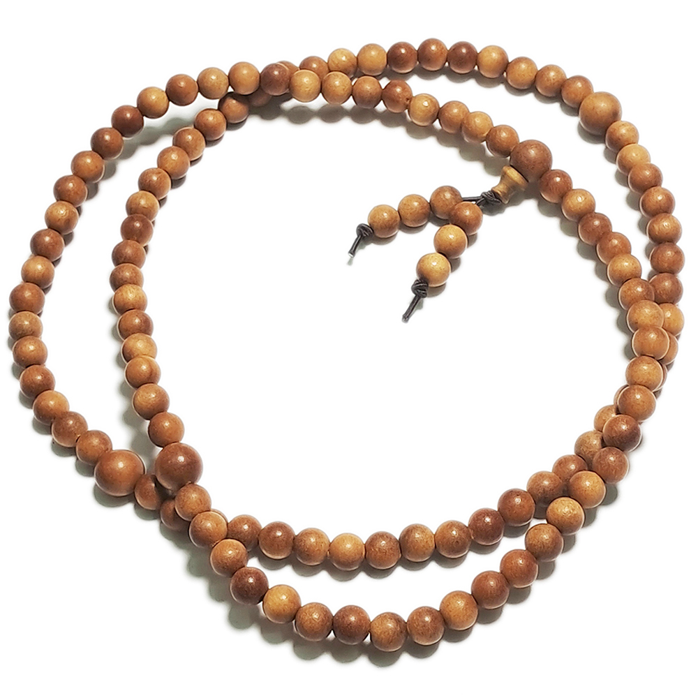 高級檀香木108念珠6mm【十方】146667