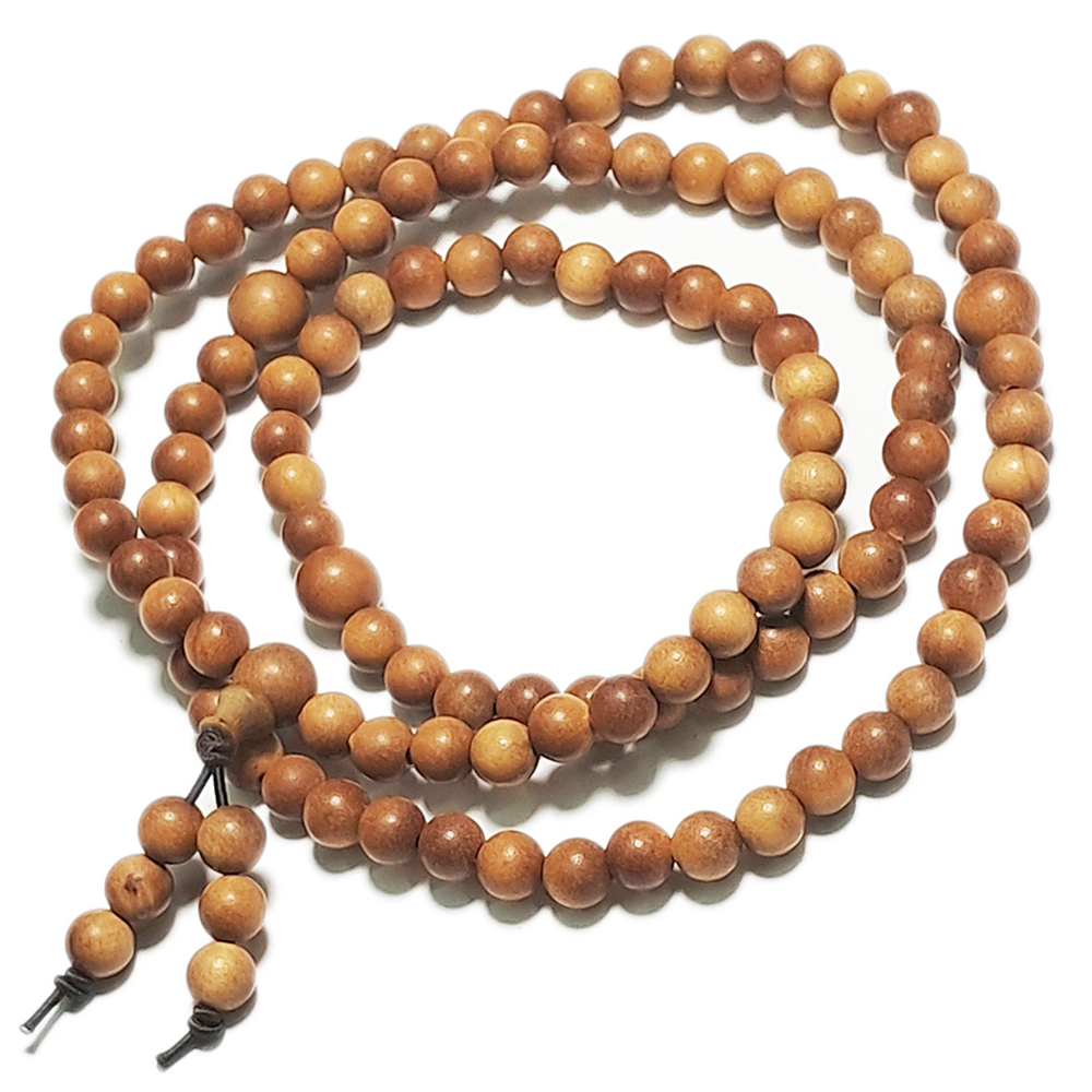 高級檀香木108念珠6mm【十方】146667