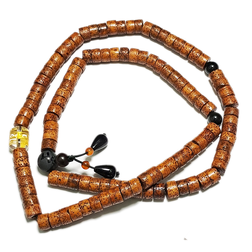 轉經輪+ 星月菩提108念珠5*8mm【十方】148172