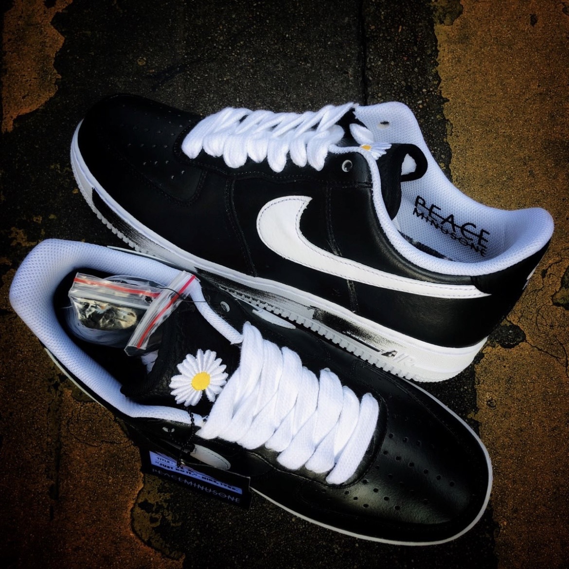 【Focus Store】預購 Peaceminusone x Nike Air Force 1 '07 "Para-Noise" GD聯名款 黑色 AQ3692-001