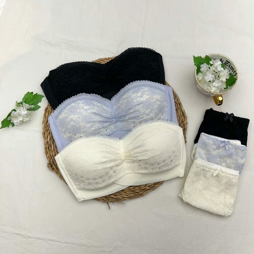 FL3046 新品蕾絲透氣內衣套裝