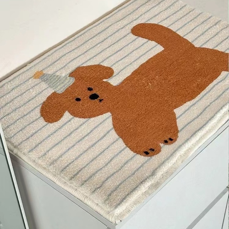 《92205》線條狗狗地墊（2款）