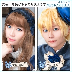 [日拋] Perfect Series Full Bloom 1Day NEMOPHILA 彩妝隱形眼鏡｜每盒6片