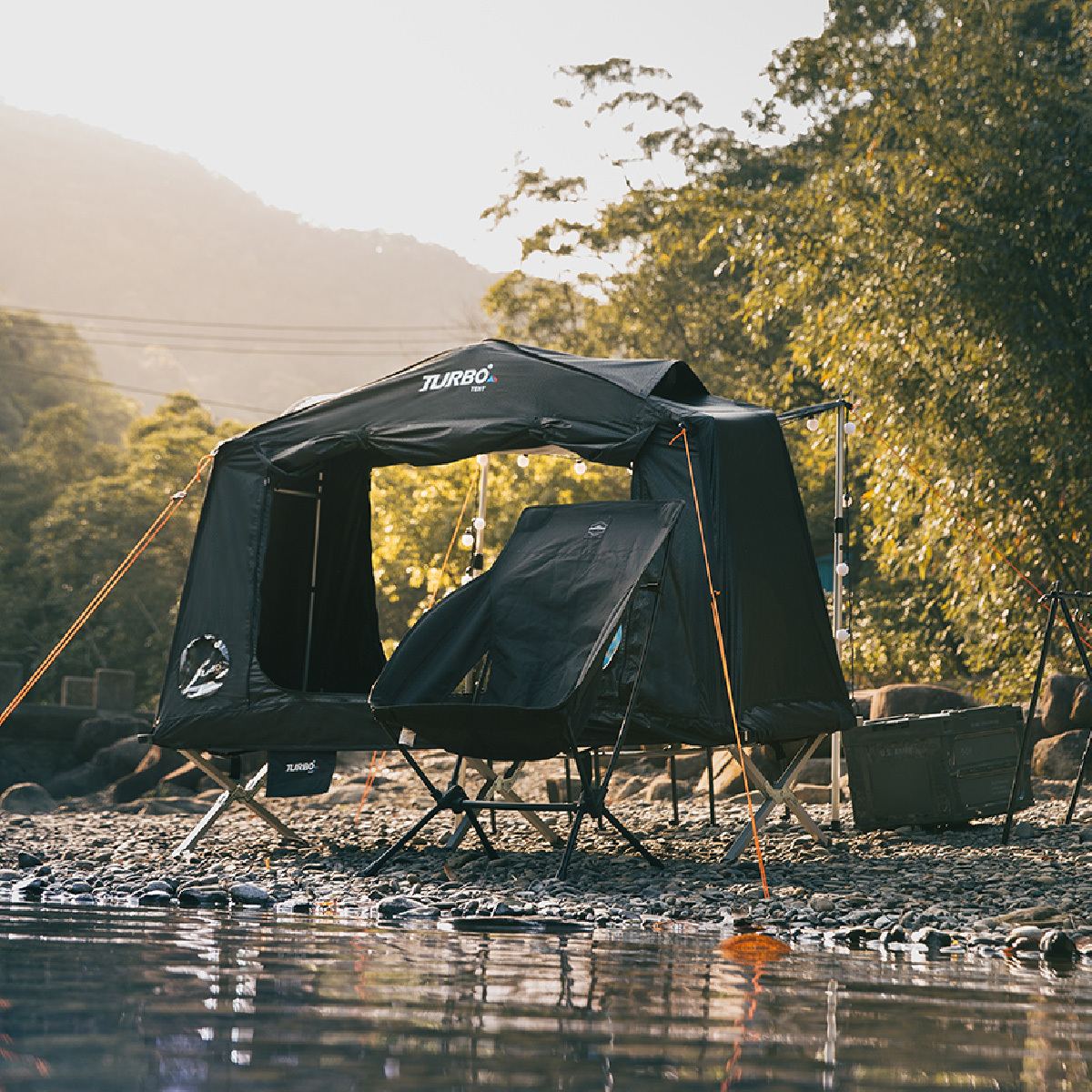 キャンプ　テント scot80-tent on cot top