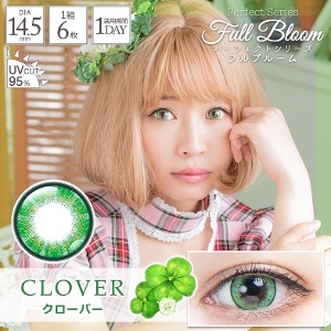 [日拋] Perfect Series Full Bloom 1Day Clover 彩妝隱形眼鏡｜每盒6片