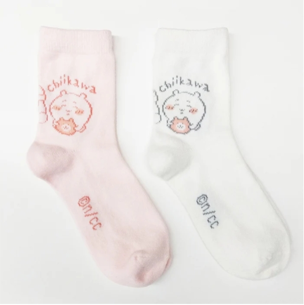 KTQ STORE ‧ 日本 Chiikawa 吉伊卡哇 新品 襪子 一組兩雙 921206