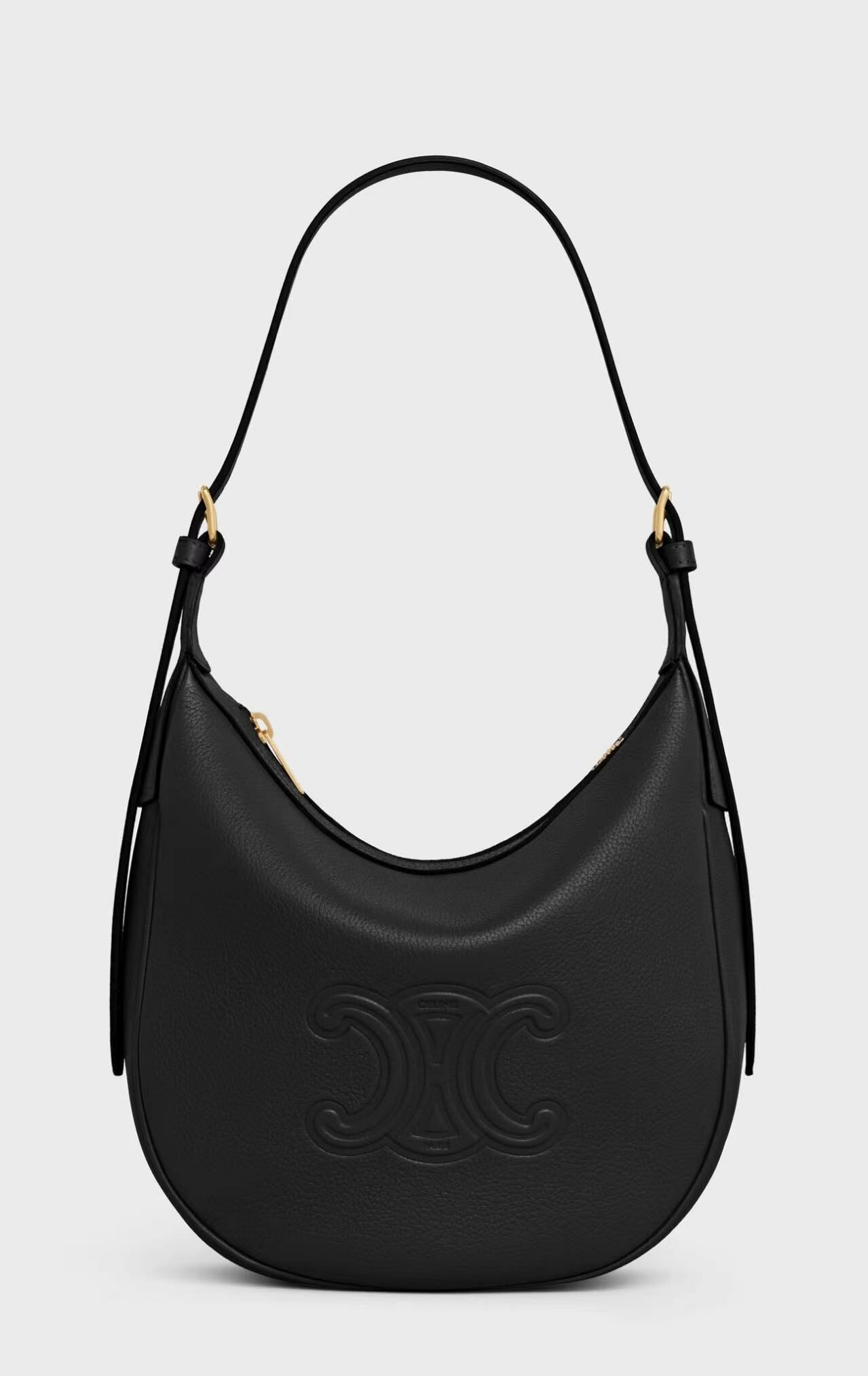 CELINE HELOÏSE TRIOMPHE柔軟牛皮革小號手袋 -T