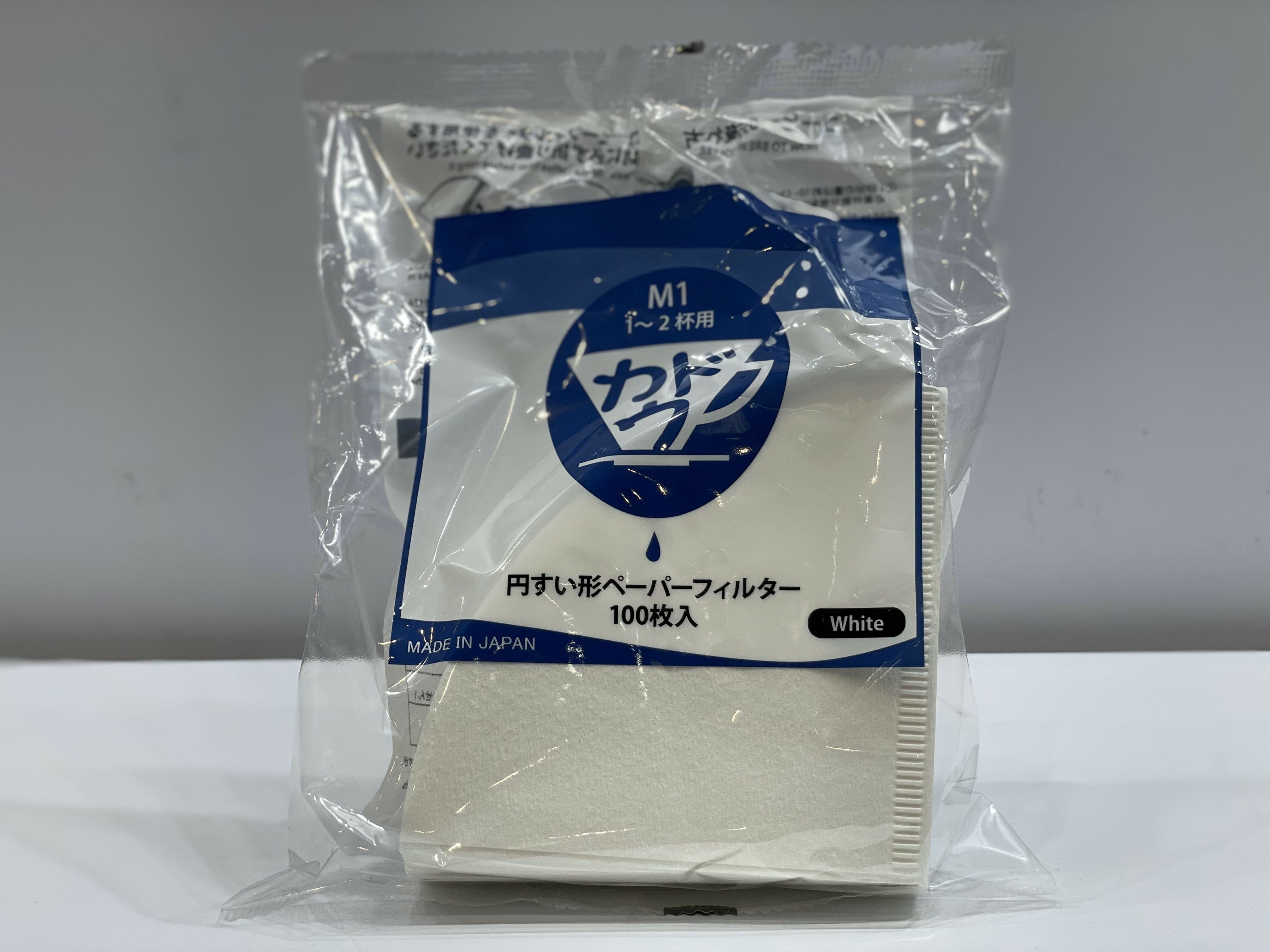 Kadou - M1 - 針葉樹酸素漂白濾紙 - 錐形 - 100入