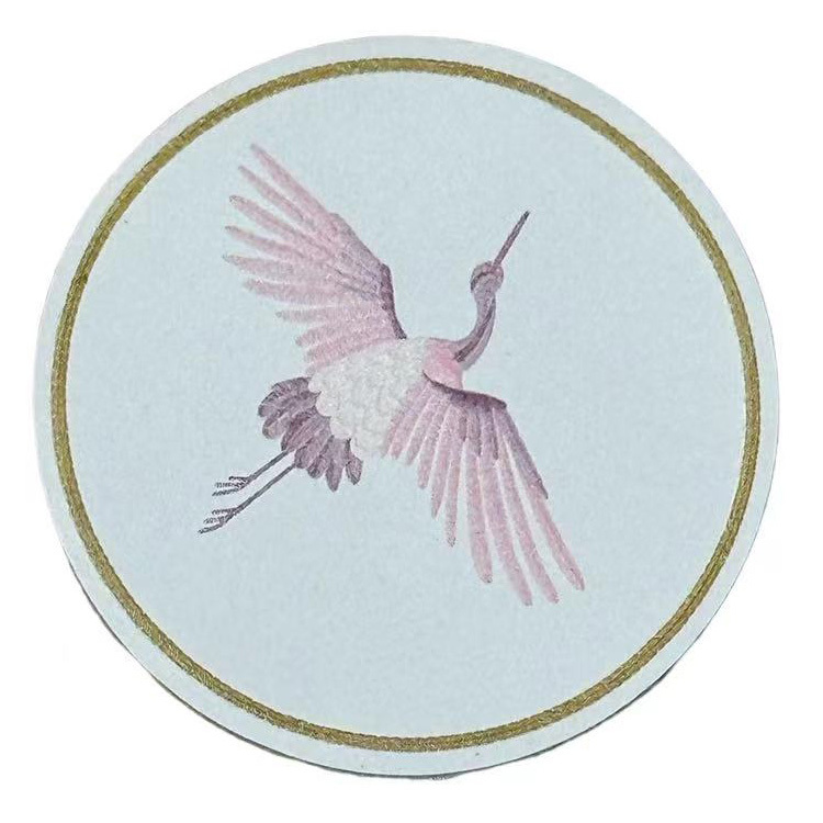 皮革裝飾標貼 - 刺繡效果