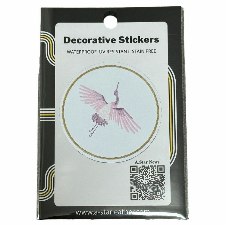 皮革裝飾標貼 - 刺繡效果