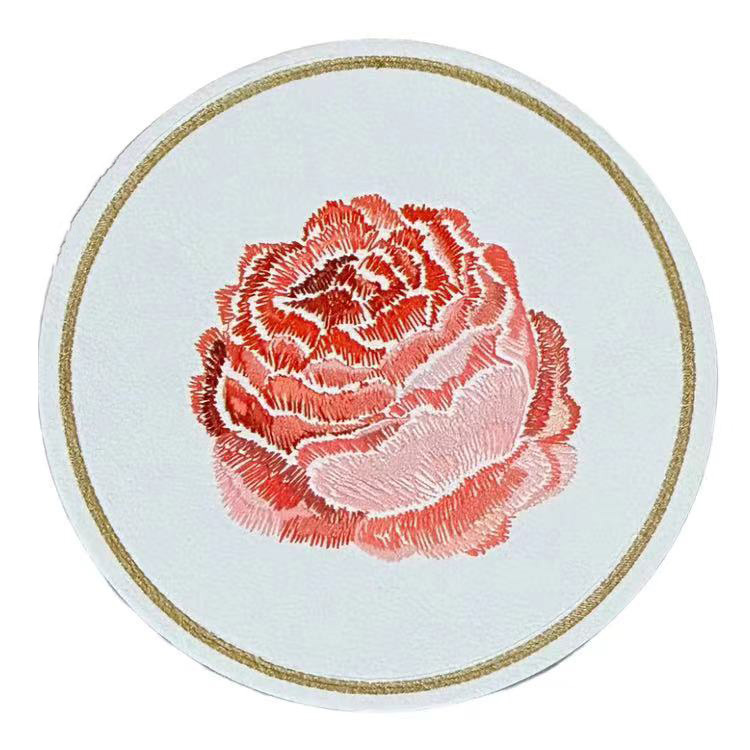 皮革裝飾標貼 - 刺繡效果